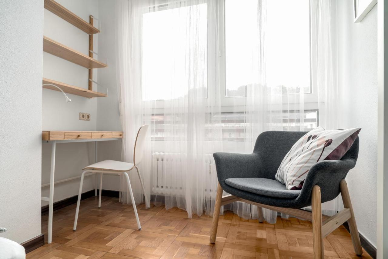 Apartamento Muy Comodo Con Parking San Sebastian Buitenkant foto